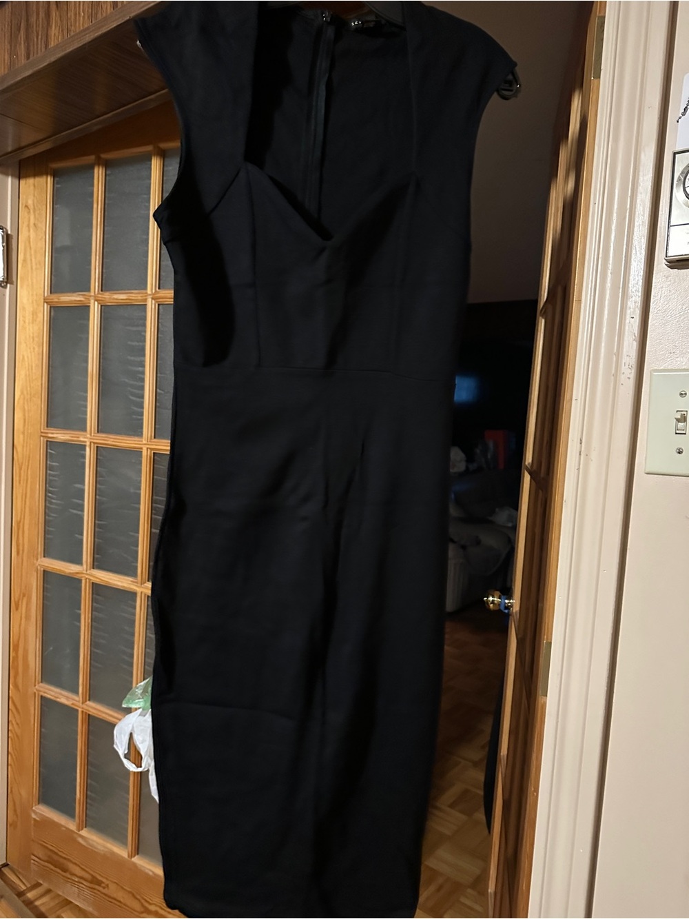 Classic Black Sheath Dress - Sleek Women's Work Dress
